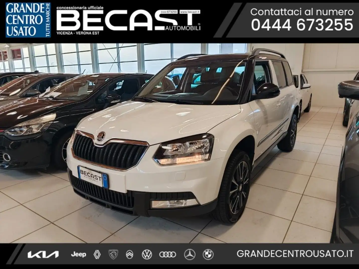 Skoda Yeti 2.0 TDI SCR 110 CV 4x4 Design Edition Bianco - 1