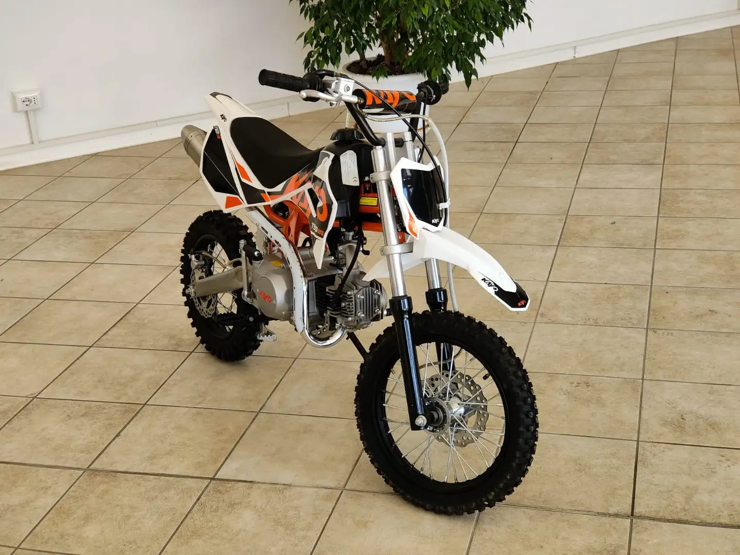 Kayo PIT - BIKE AIWAYS 110 cc 4T TSD RUOTE 14/12" Bianco - 2