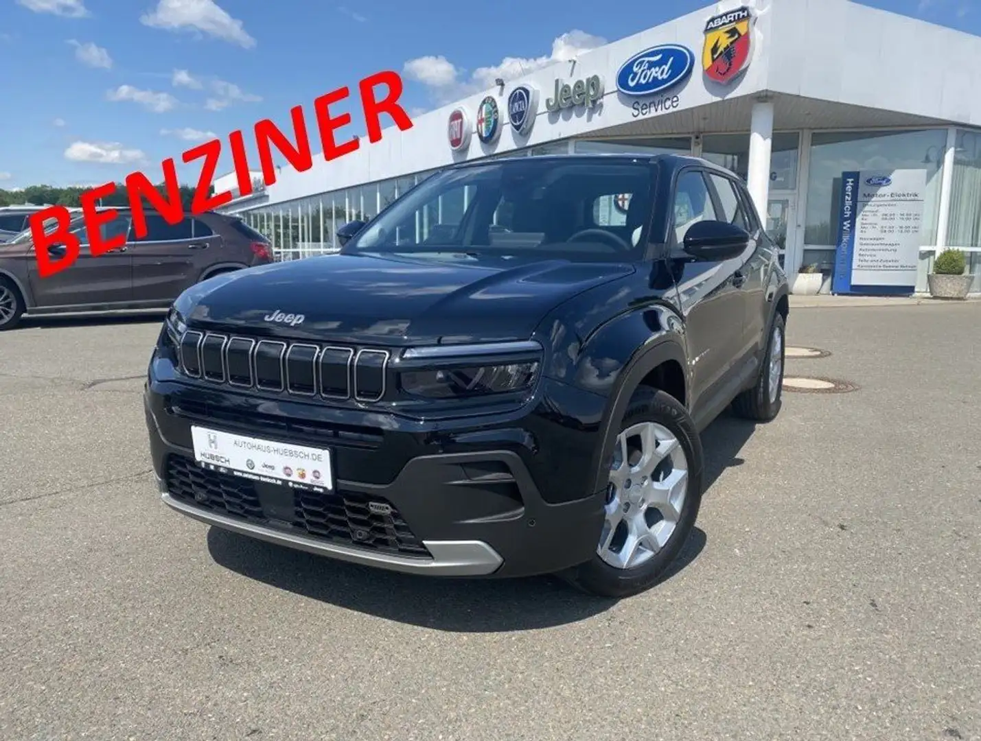 Jeep Avenger 1.2 Altitude Benziner - Leder+ADAS+NAVI+RFK+ACC+PD Nero - 1