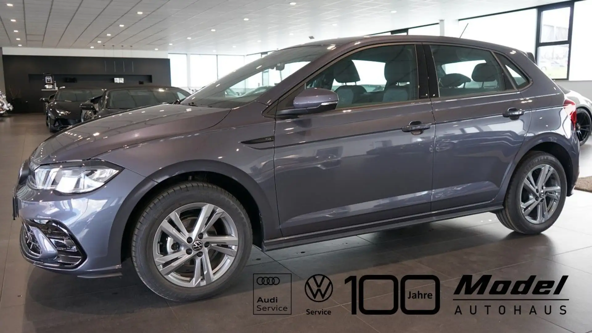 Volkswagen Polo 1.0 TSI R-Line | Climatronic | LED | ACC Grau - 1