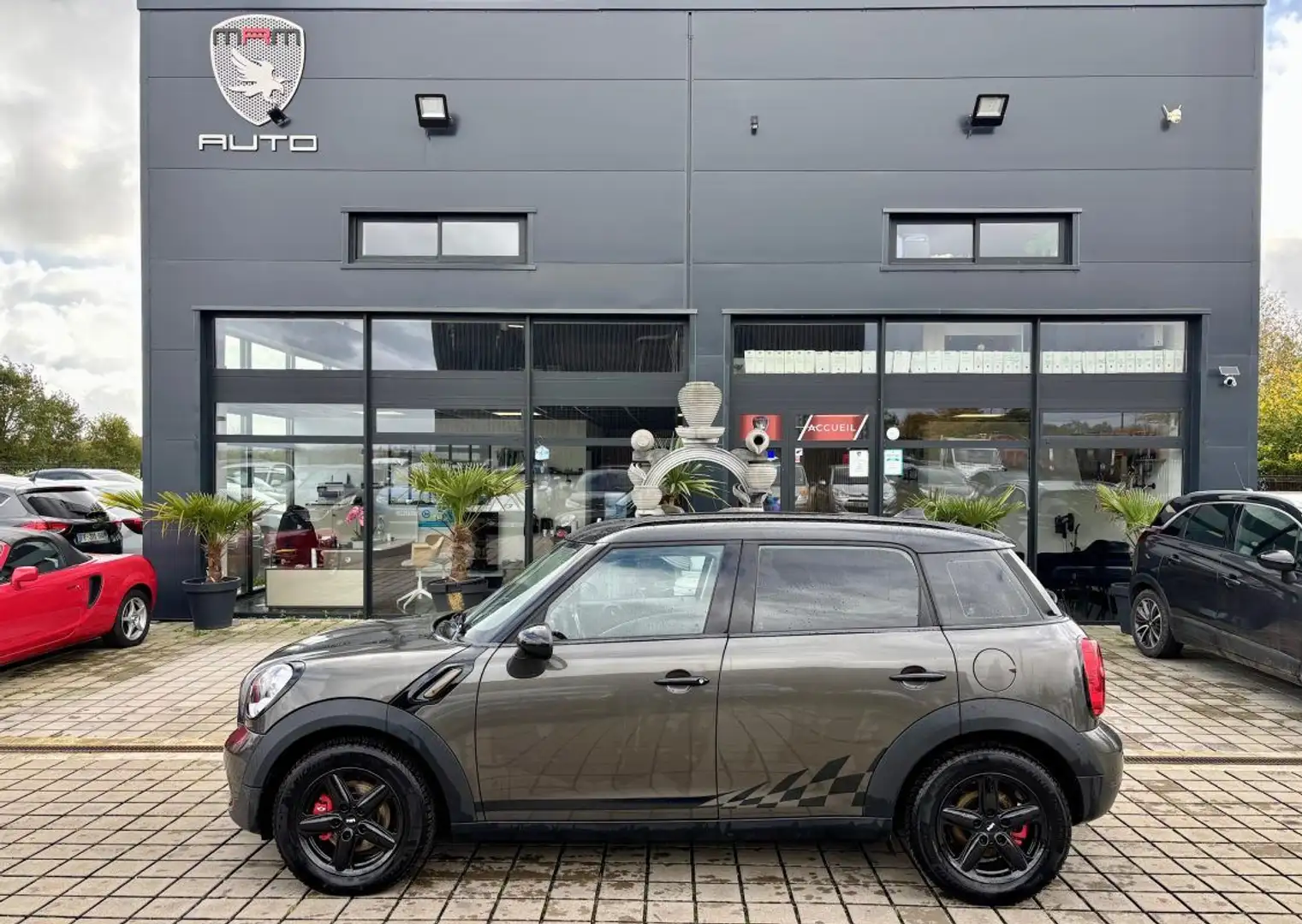 MINI Cooper Countryman Cooper 122ch Pack Red Hot Chili BVA - 1