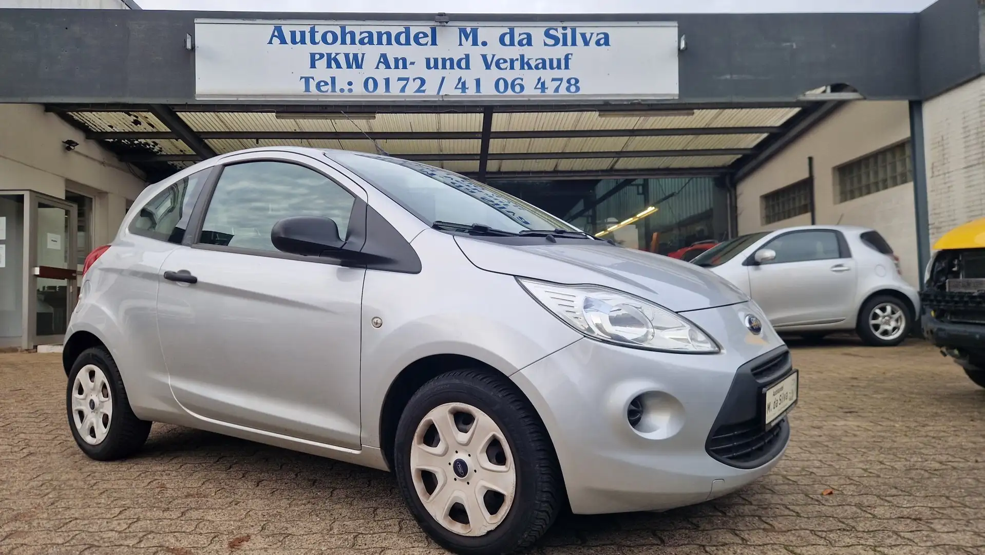 Ford Ka/Ka+ Ambiente *TÜV NEU*1. Hand*EURO 6*Parrot* Silber - 1
