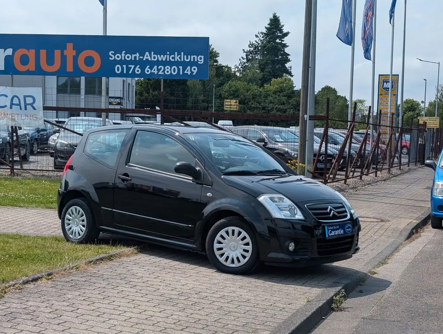 Citroen C2 Tonic*KLIMA*RADIO-CD*ZV-FUNK !! Schwarz - 2