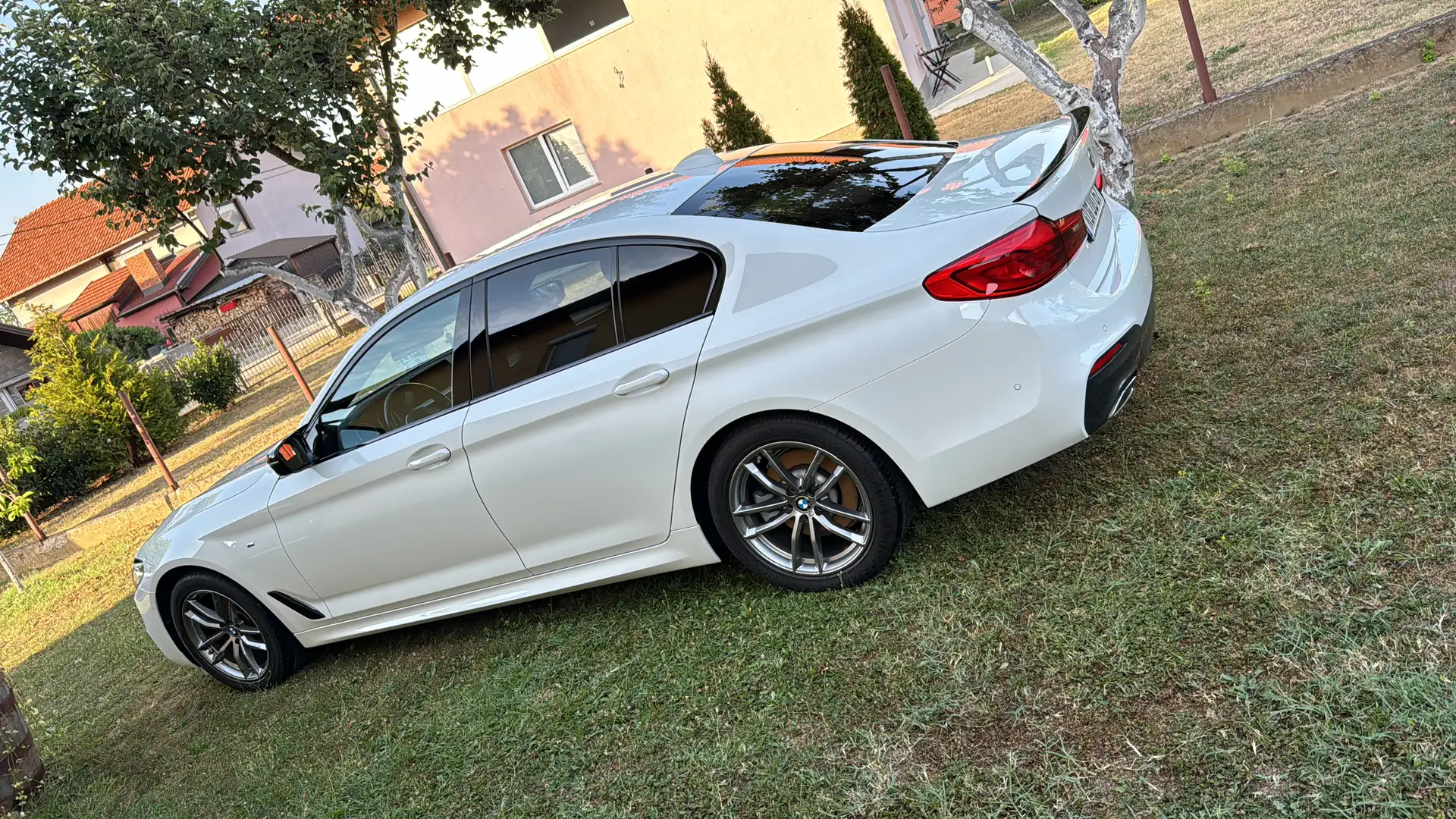 BMW 520 520d Aut. Sport Line Weiß - 1