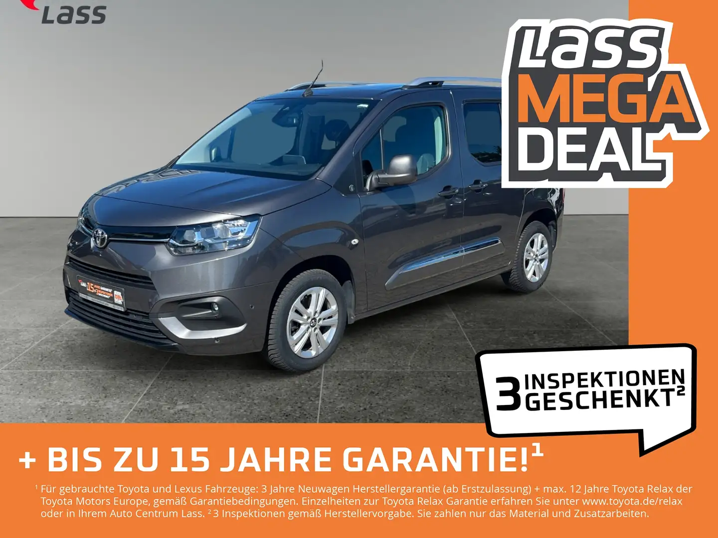 Toyota Proace City Verso 1.2 L1 D Team Deutschland FLA Grey - 1
