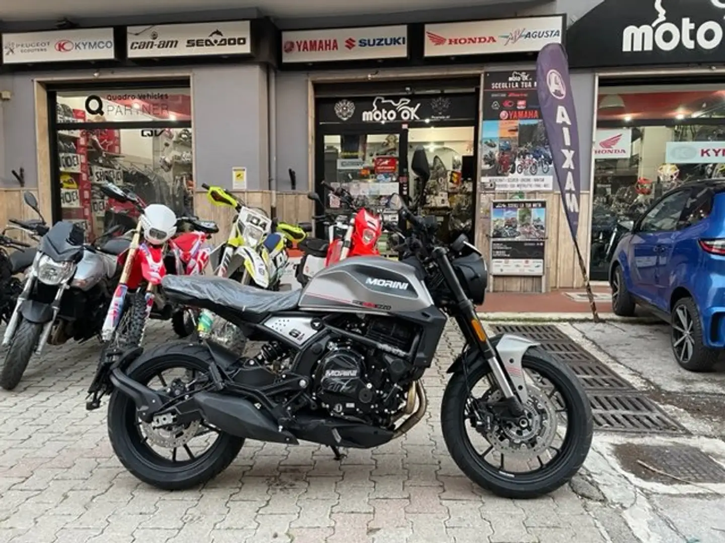 Moto Morini Seiemmezzo STR Сірий - 1