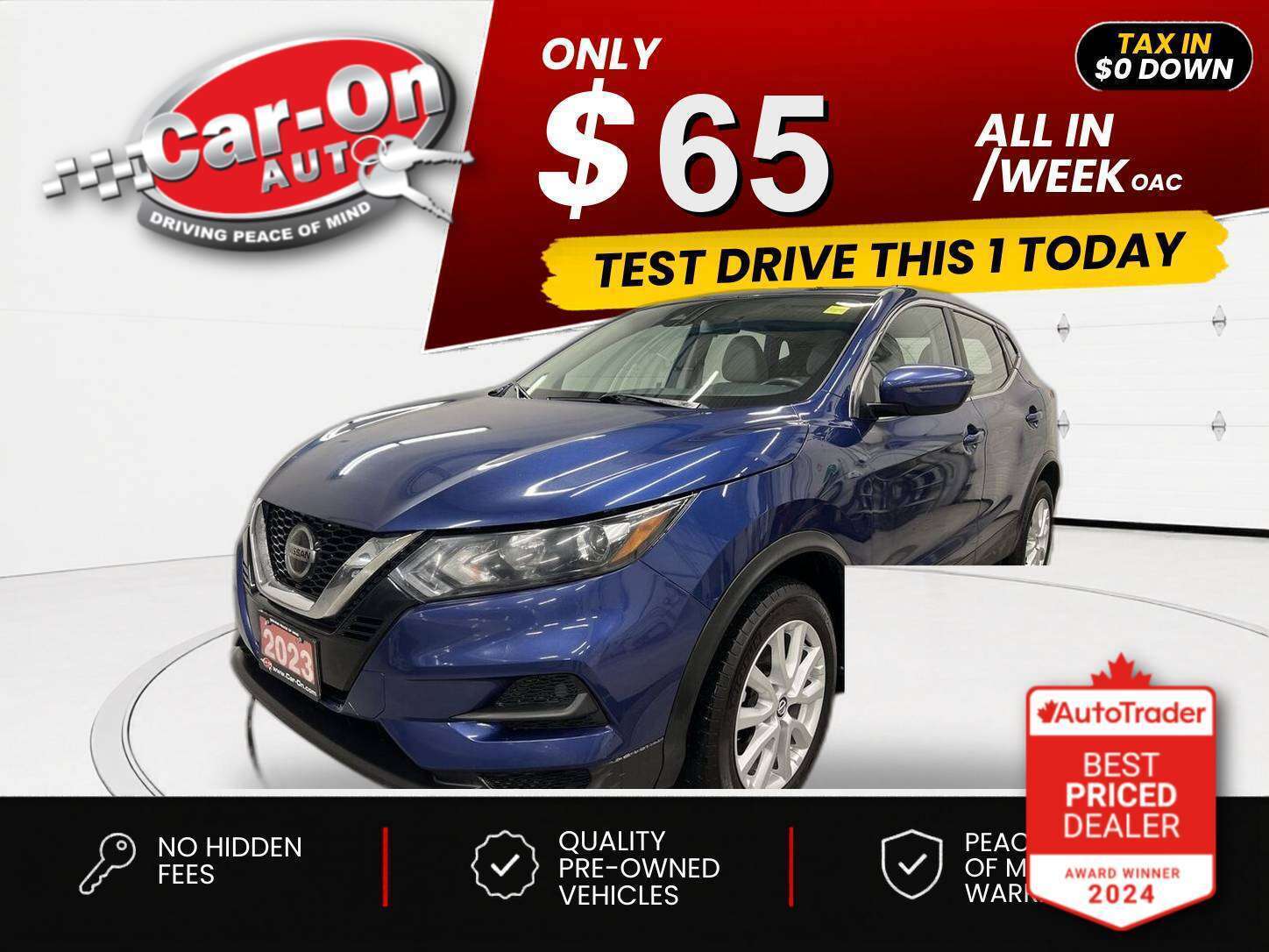 Blue 2023 Nissan Qashqai SUV / Crossover  Automatic