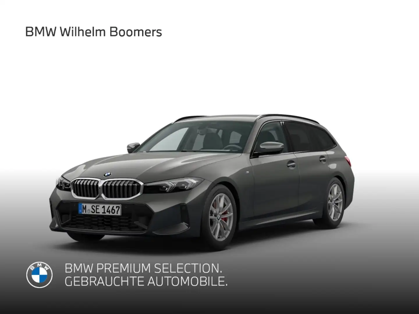 BMW 330 d xDrive Touring M Sport AHK HiFi Grau - 1