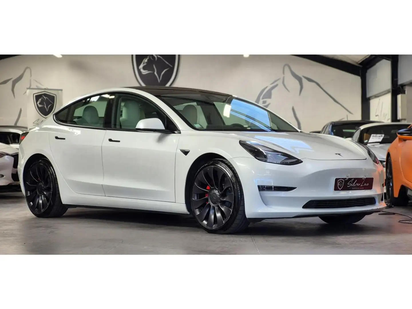 Tesla Model 3 Model 3 PUP Upgrade AWD MY21  Performance PHASE 1 Weiß - 1