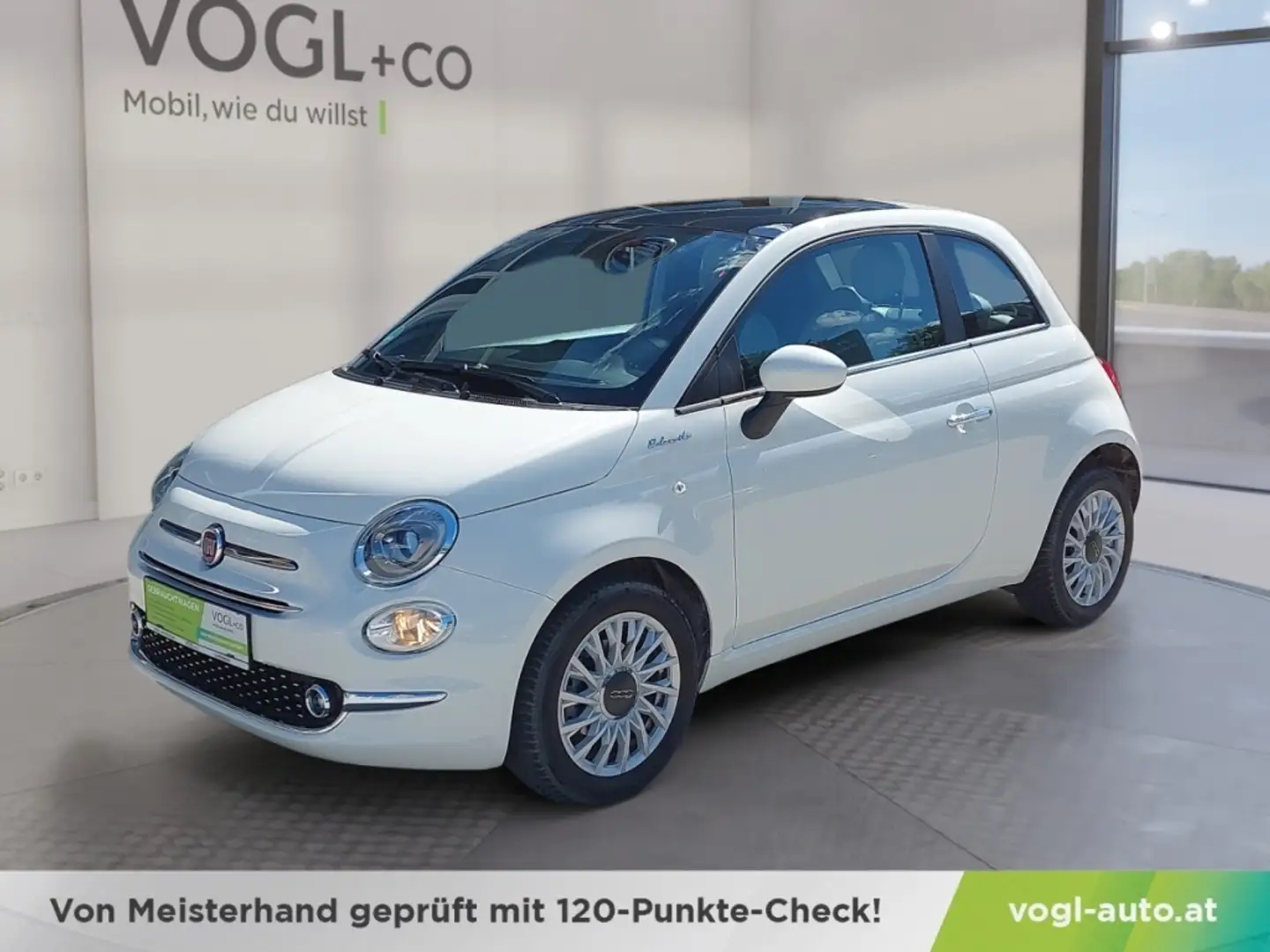 Fiat 500 1.0 Mild Hybrid Dolcevita Weiß - 1
