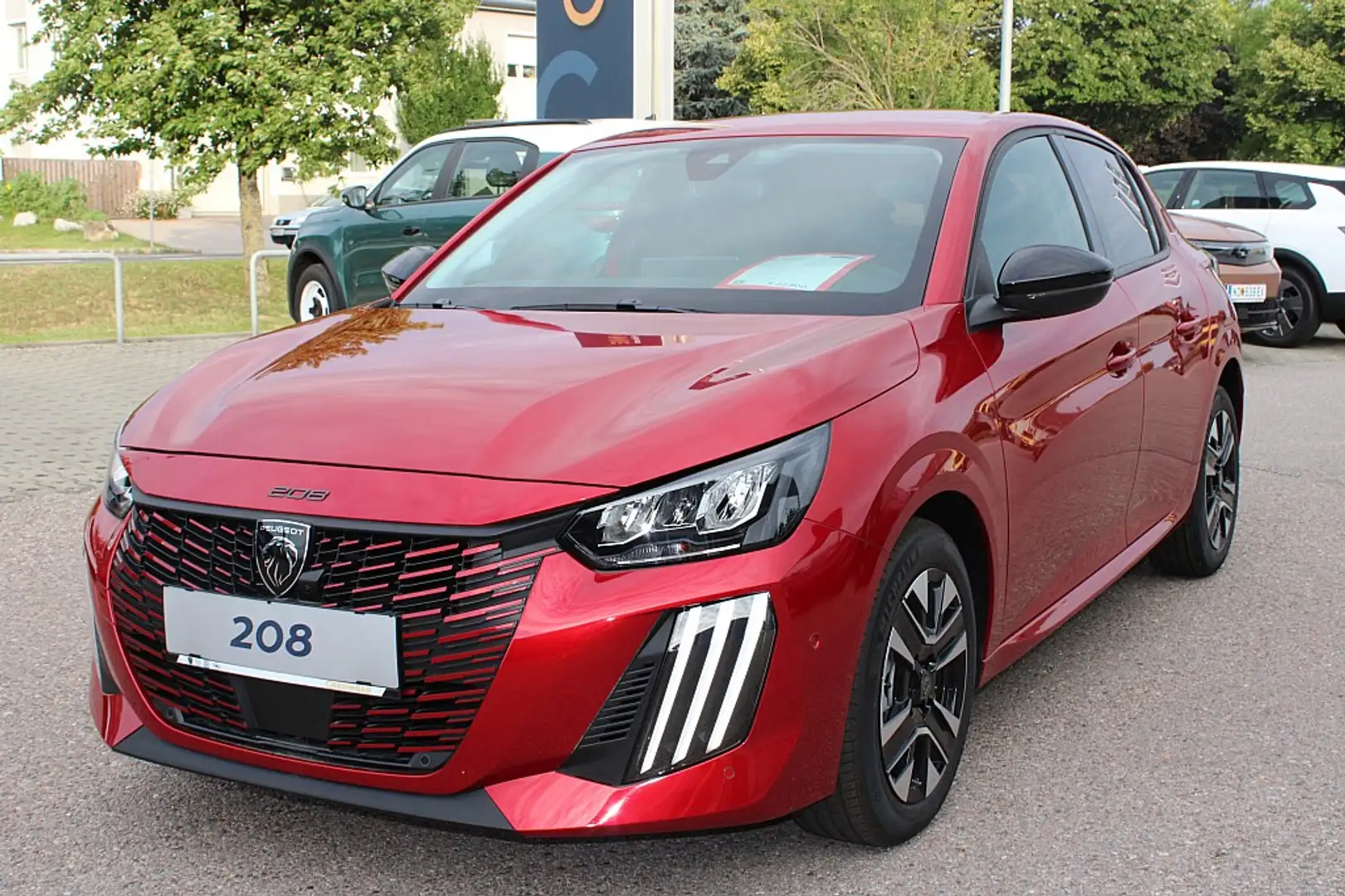 Peugeot 208 PureTech 100 S&S Allure Rojo - 1