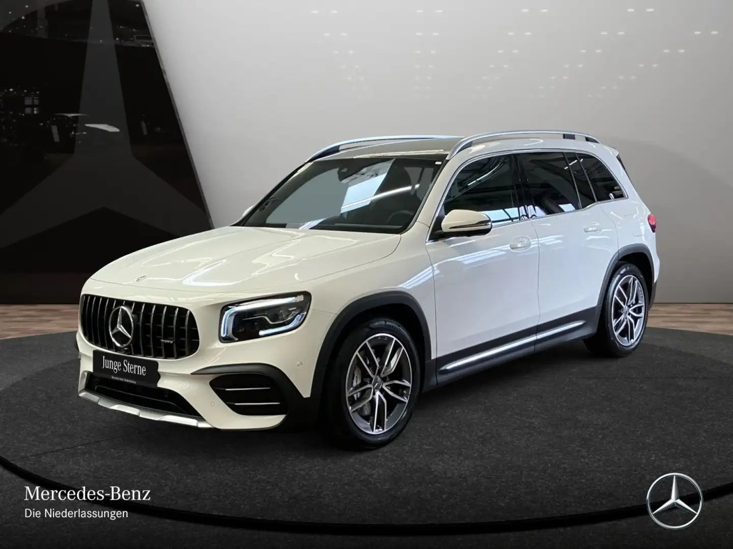 Mercedes-Benz GLB 35 AMG GLB 35 4M AMG+PANO+360°+AHK+MULTIBEAM+TOTW+8G Blanco - 2