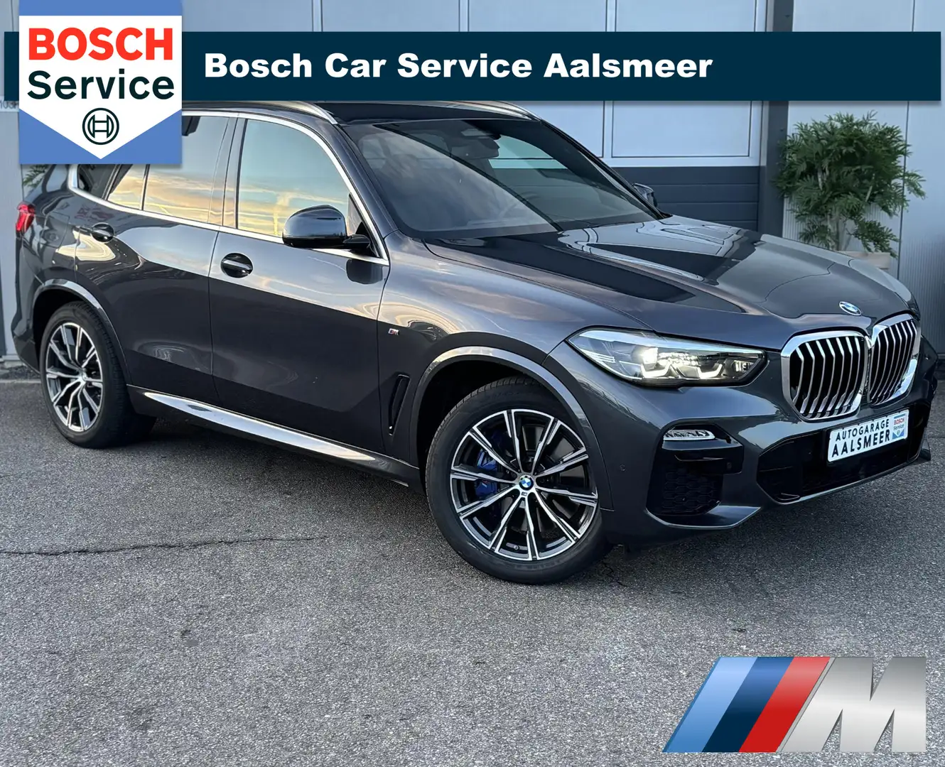 BMW X5 xDrive45e Executive M-PAKKET/HUD/LEER/TREKHAAK/LUC Grau - 1