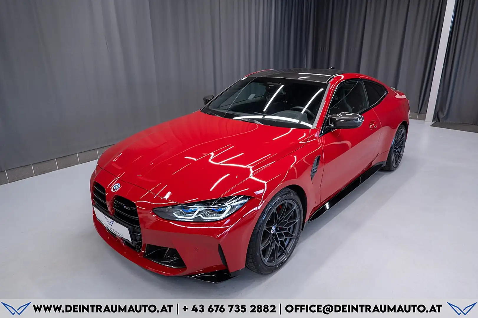 BMW M4 Competition M xDrive*EDITION 50 JAHRE M*SCHALEN... Rot - 2