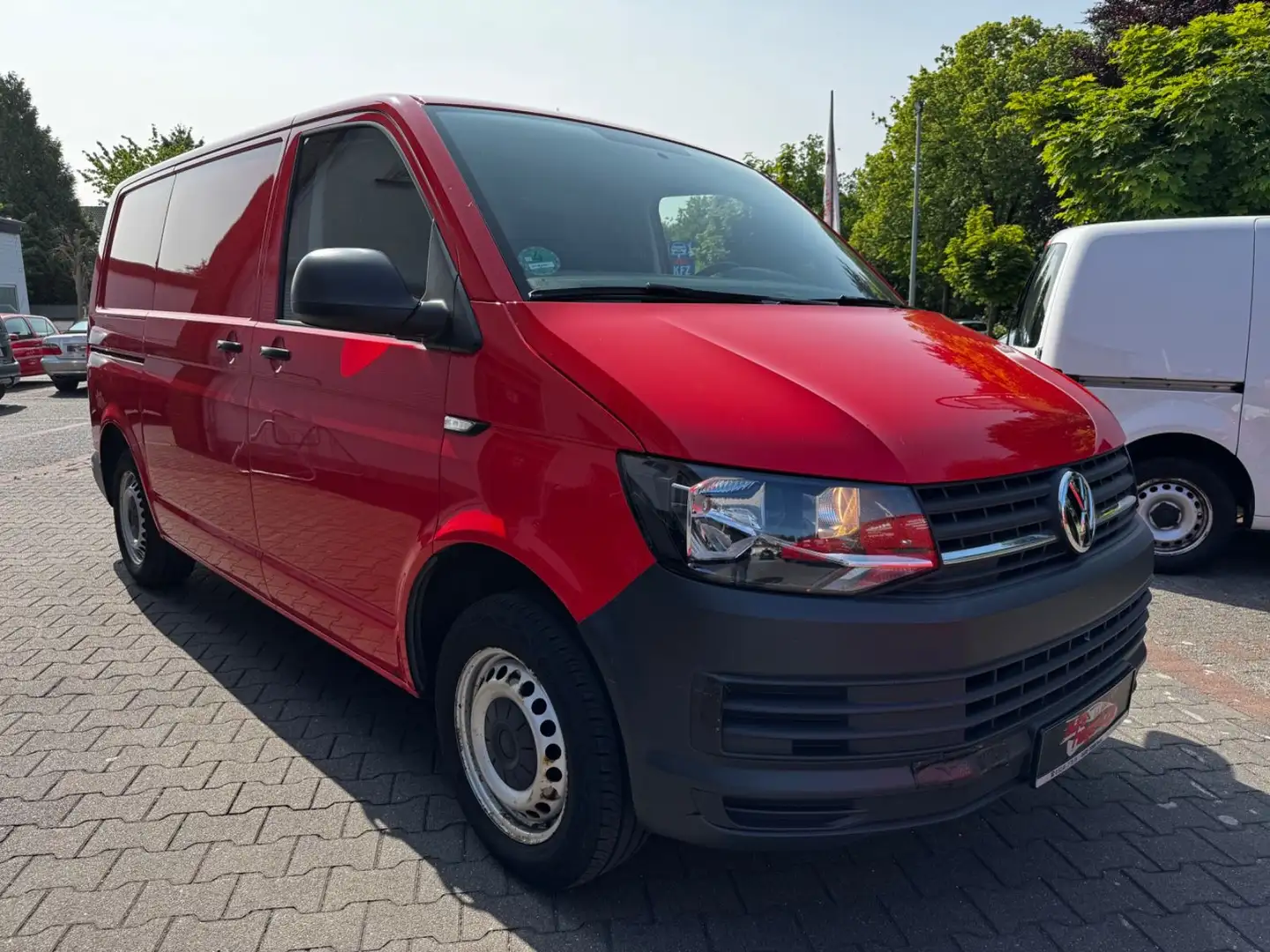 Volkswagen T6 Transporter Klima Kamera AHK Sortimo uvm. Rojo - 1