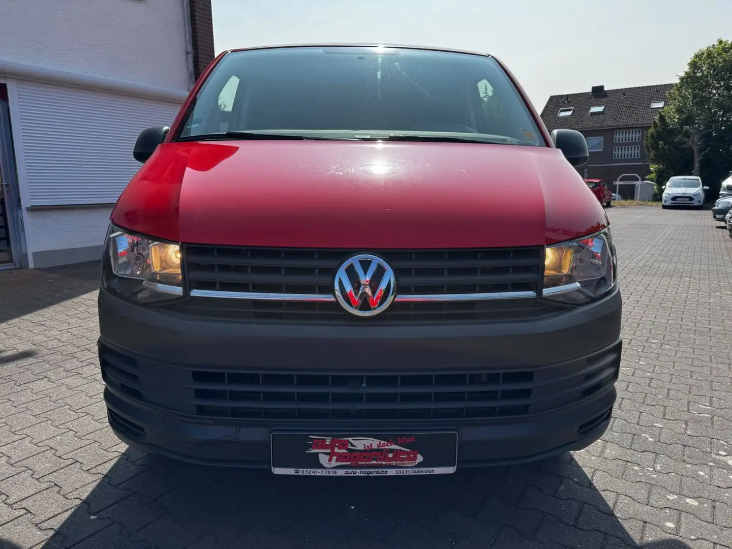 Volkswagen T6 Transporter Klima Kamera AHK Sortimo uvm. Rojo - 2