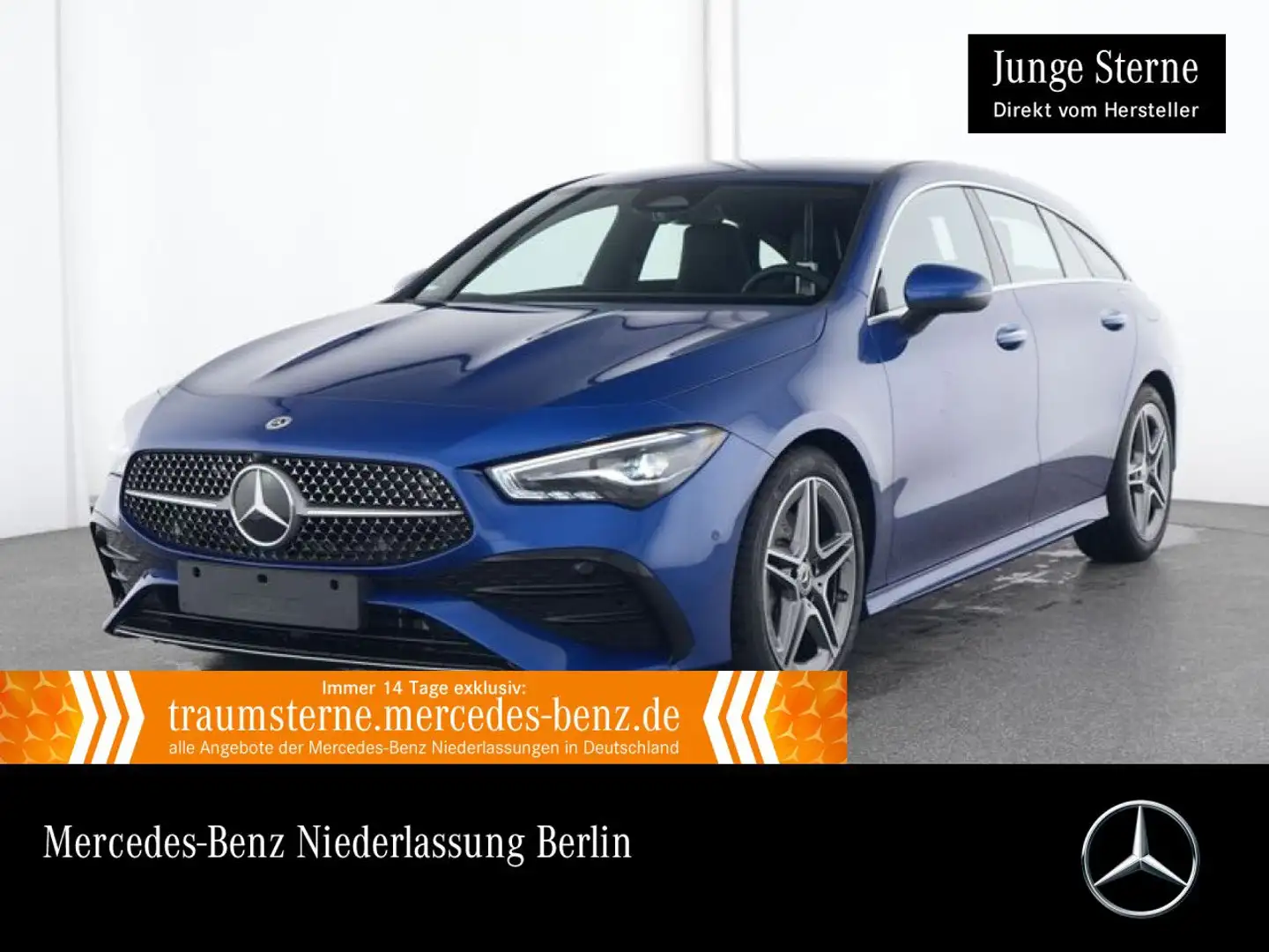 Mercedes-Benz CLA 200 AMG+LED+KAMERA+TOTW+KEYLESS+7G Blau - 1