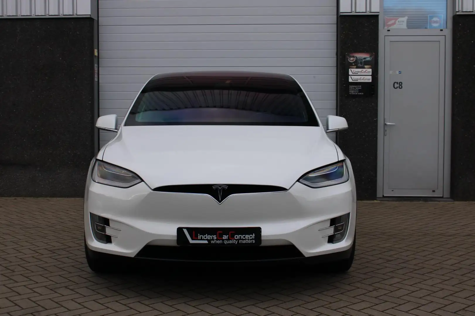 Tesla Model X 75D Base 7p. Autopilot, Upgrade, Trekhaak Bianco - 2