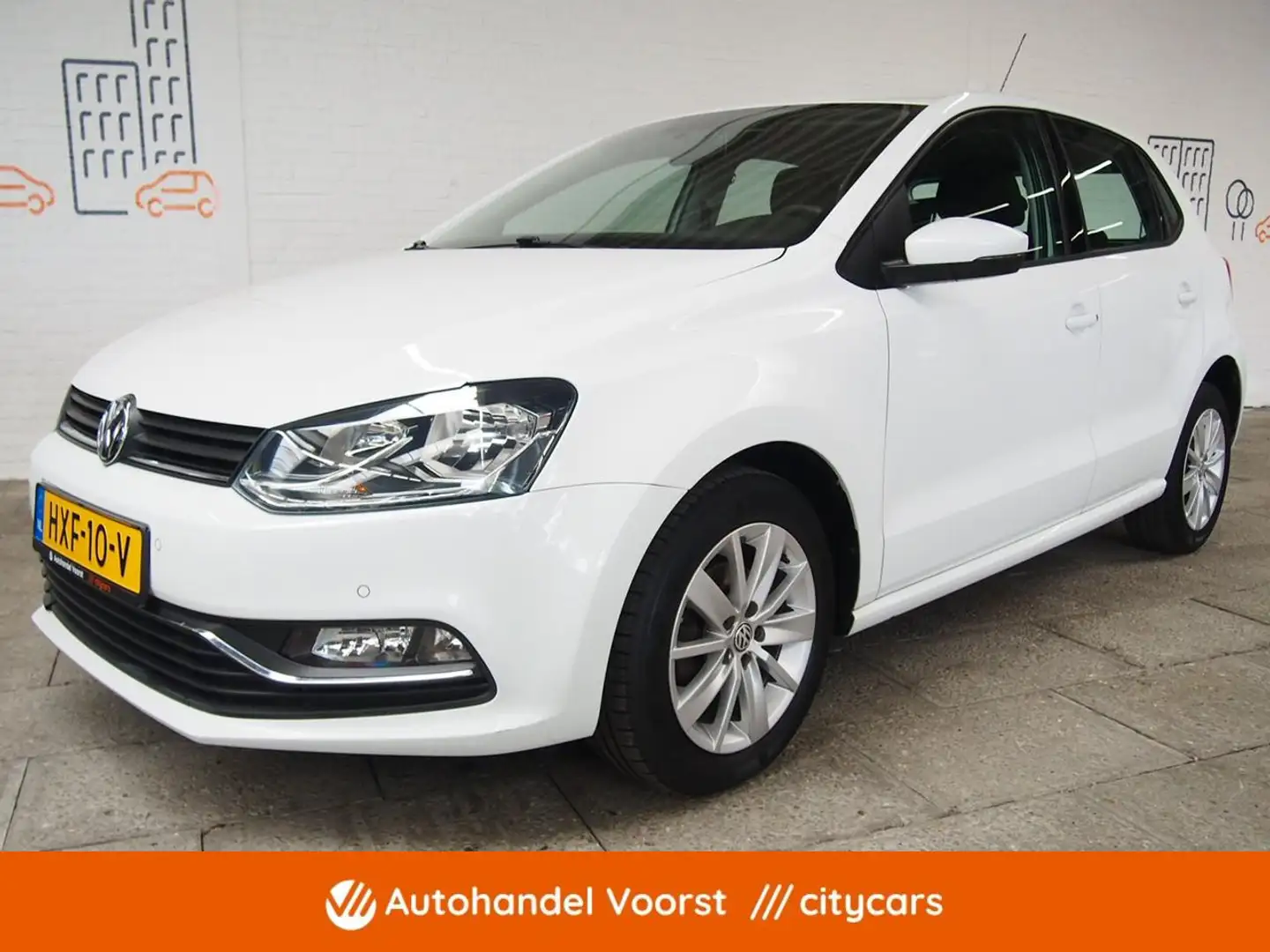 Volkswagen Polo 1.0 Comfortline (APK:Nieuw) Incl.Garantie Wit - 1