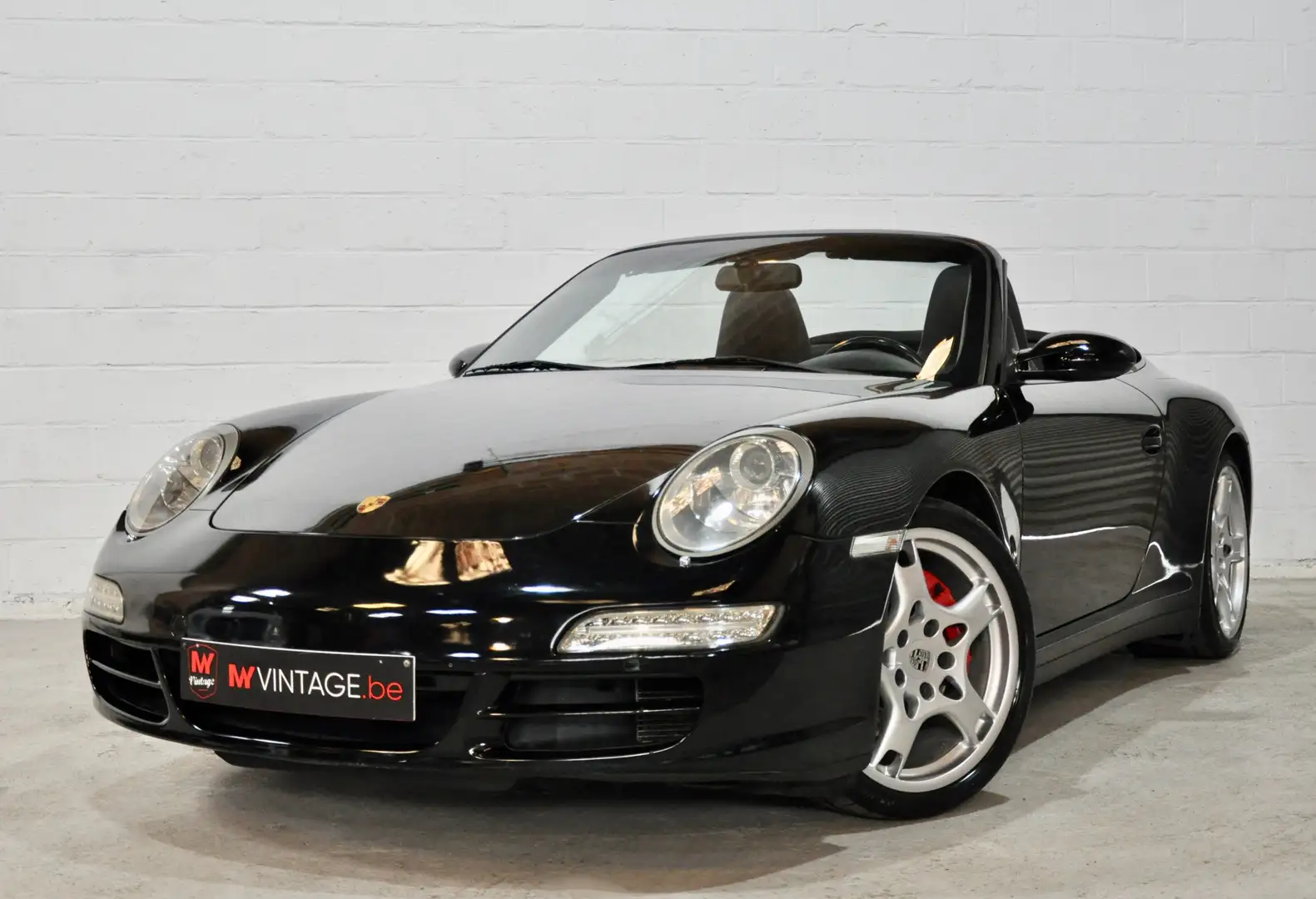 Porsche 911 997 Carrera 4S Cabriolet 3.8i 355cv ** BVM ** Noir - 1
