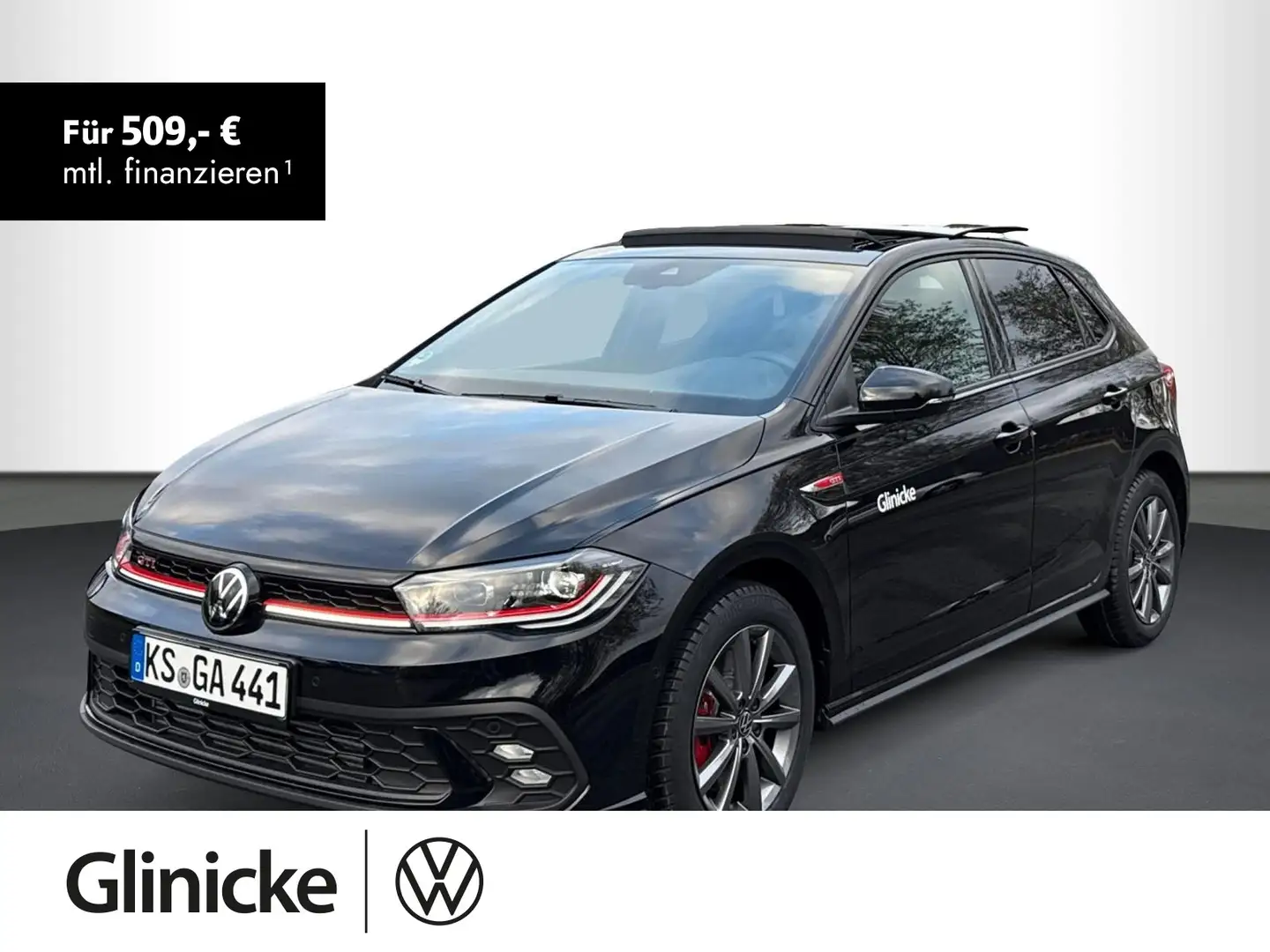 Volkswagen Polo GTI 2.0 TSI DSG, PANO, RFK Schwarz - 1