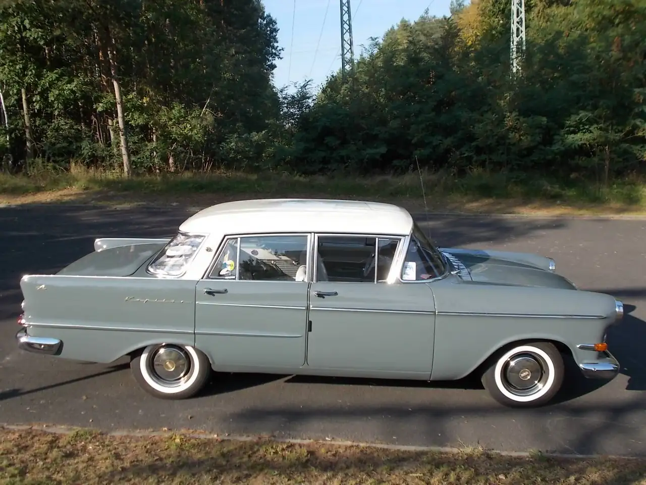 Opel KAPITÄN P 2,6 rivagrau/alabastergrau, foto 5