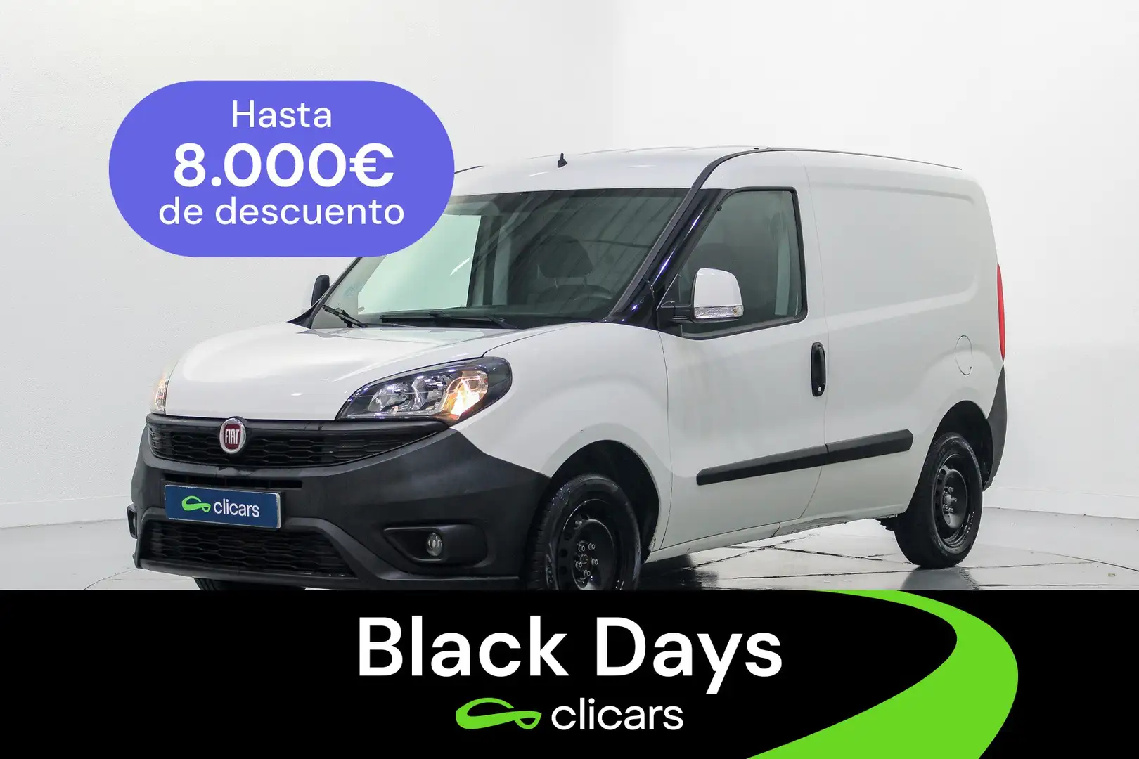 Fiat Dobló Cargo 1.3Mjt SX 70kW Blanc - 1
