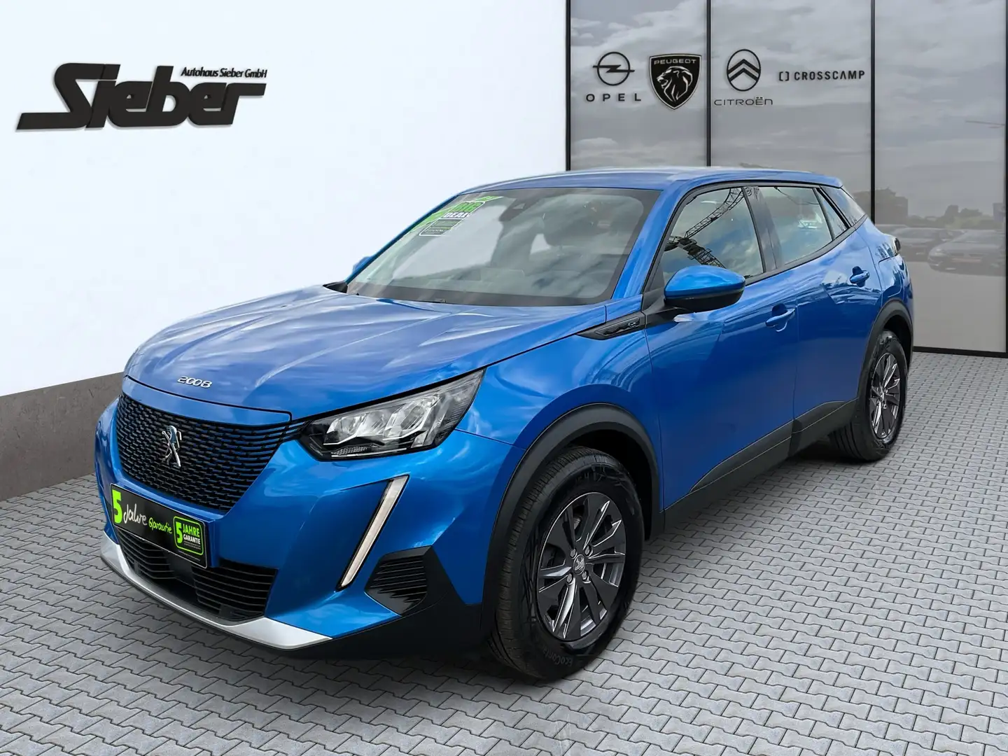 Peugeot 2008 Active Pack LED Sitzheizung Tempomat Kamera Blauw - 2