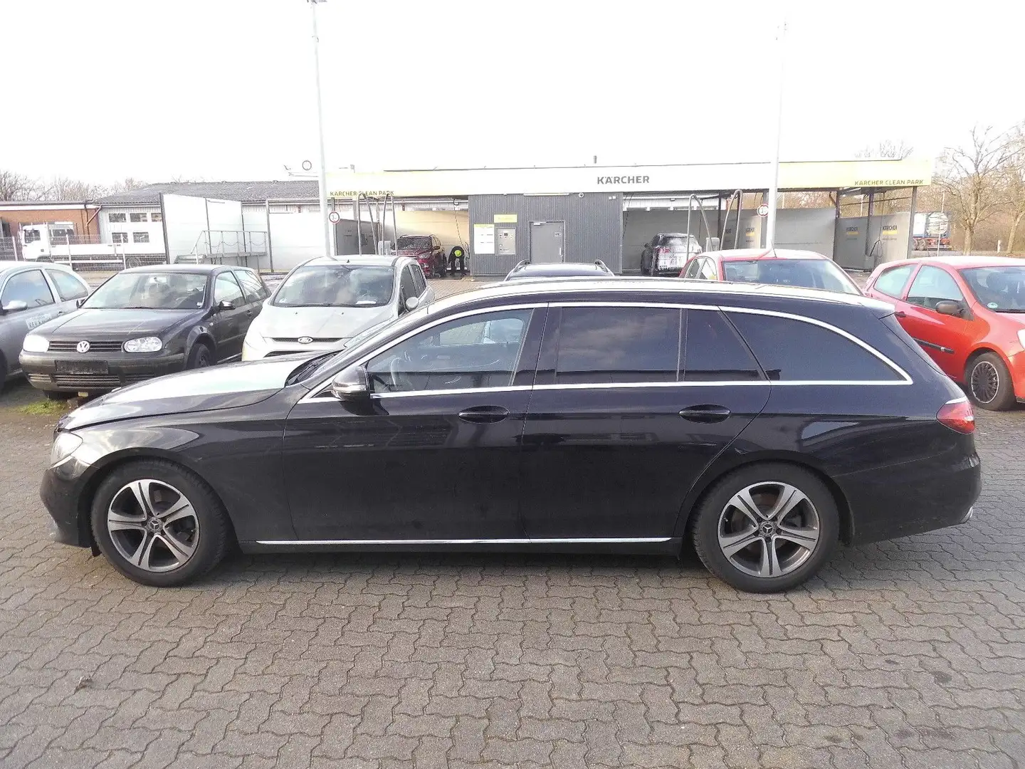 Mercedes-Benz E 200 E T-Modell E 200 d Kein TAXI! Schwarz - 2