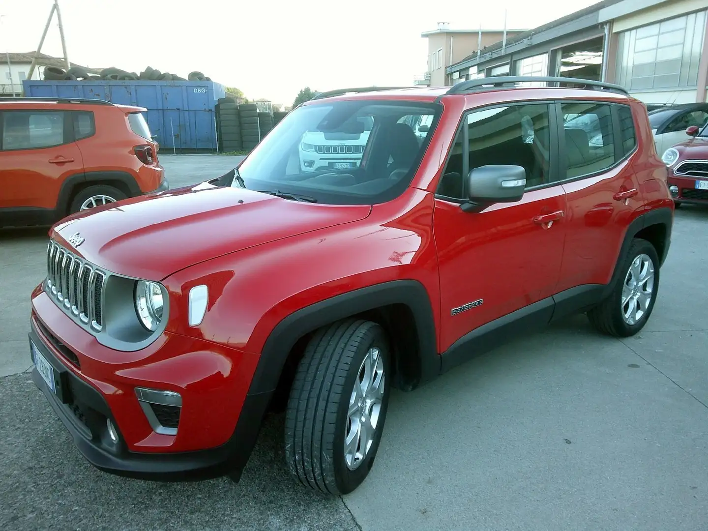 Jeep Renegade 1.3 t4 phev Limited 4xe at6 Rouge - 1