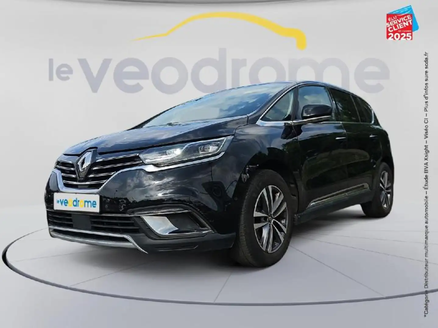 Renault Espace 2.0 Blue dCi 160ch Zen EDC Noir - 1
