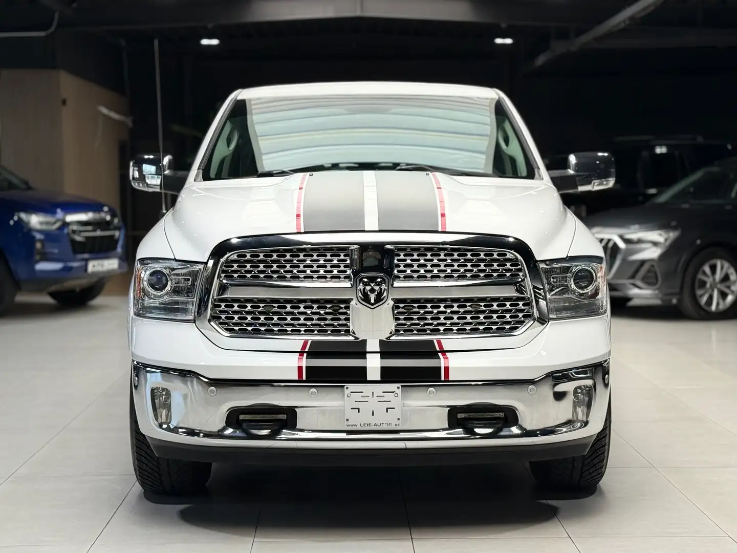 Dodge RAM 5.7i 401CV LPG TVAC CREWCAB LONG LARAMIE FULL OPTS Blanc - 2