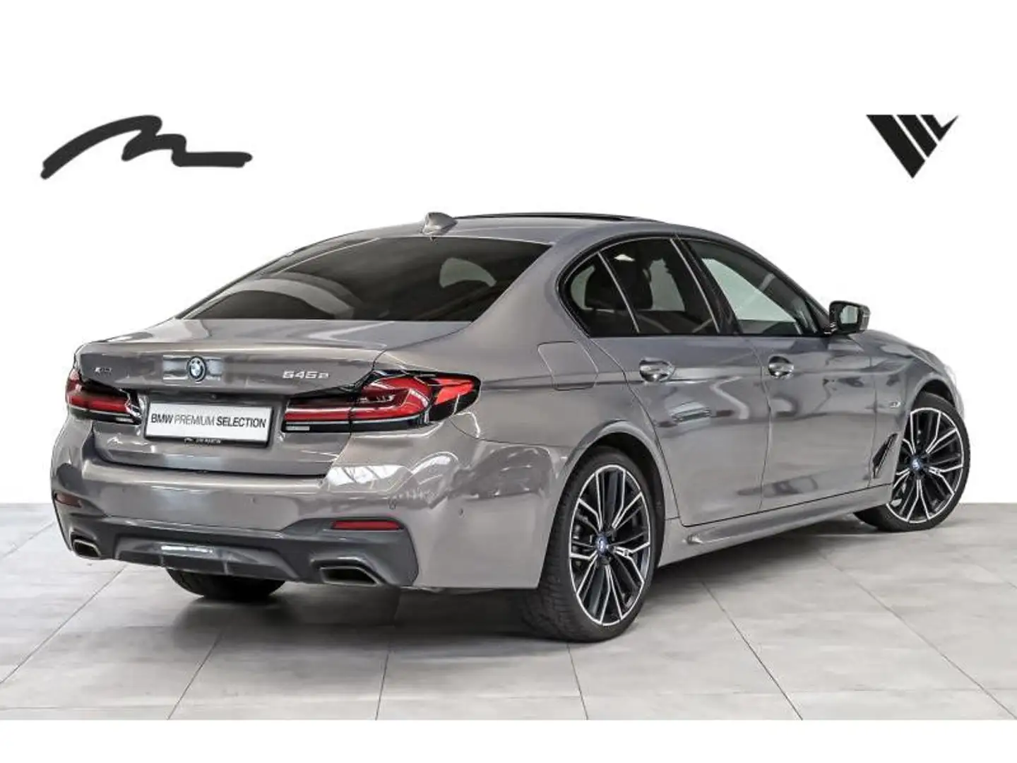 BMW 545 e xDrive - 2ans/jaar garantie NEW PRICE € 118.47 Šedá - 2