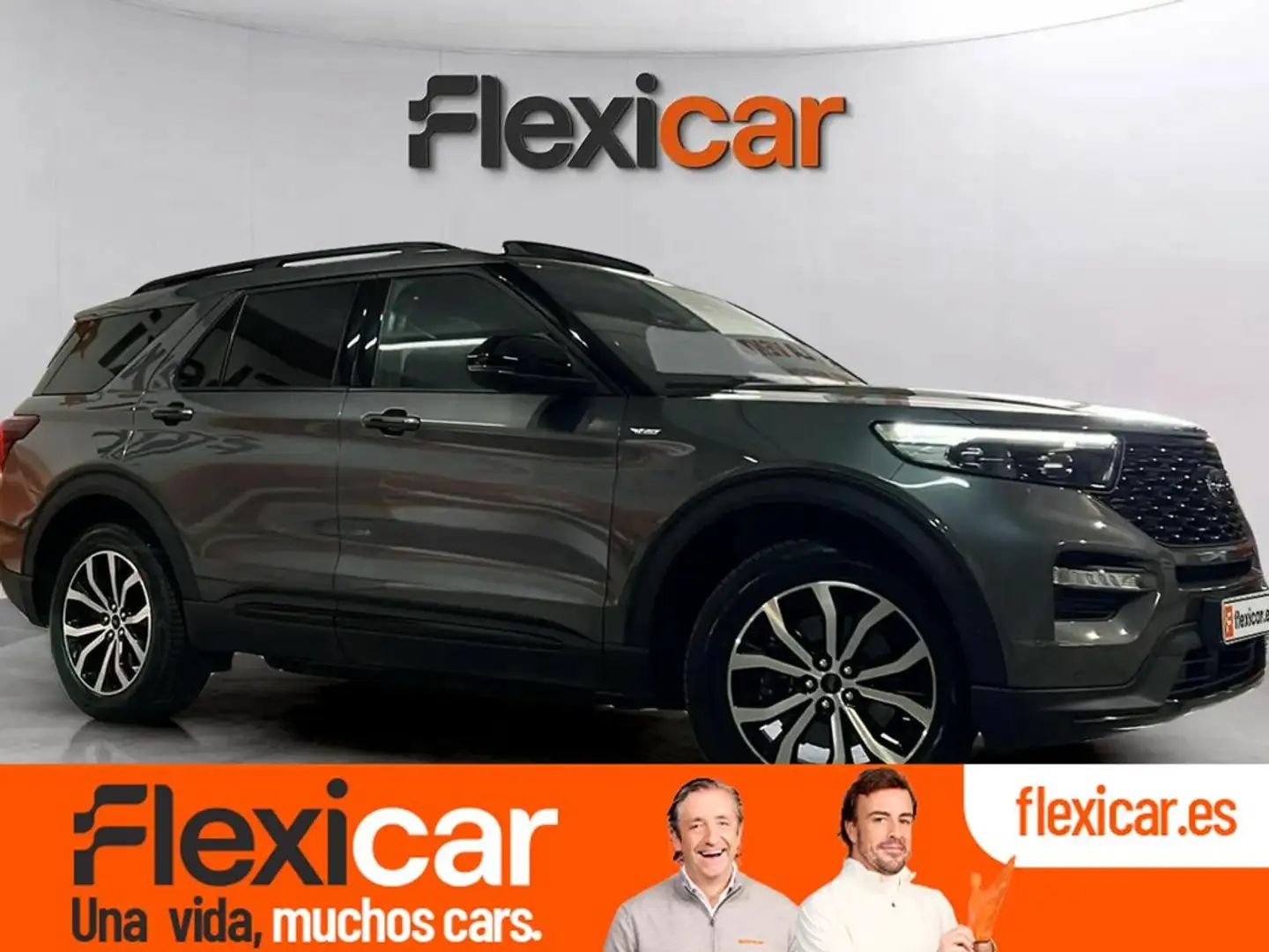 Ford Explorer 3.0 PHEV AWD ST Line Gris - 2
