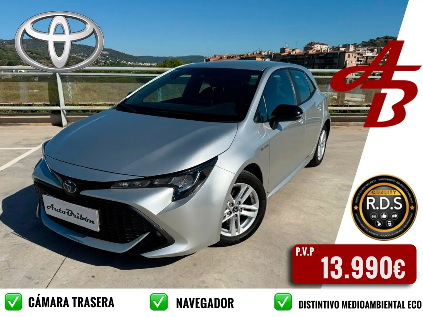 Toyota Corolla 125H Business Plus Grijs - 1