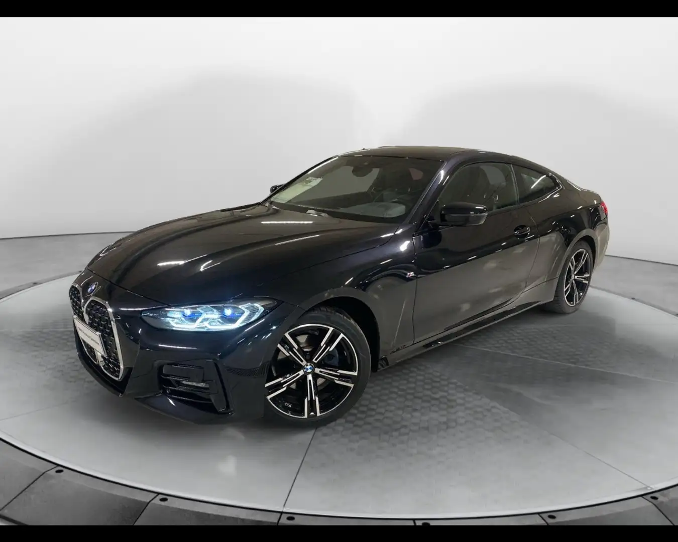 BMW 420 d Coupe mhev 48V xdrive Msport auto Negro - 1