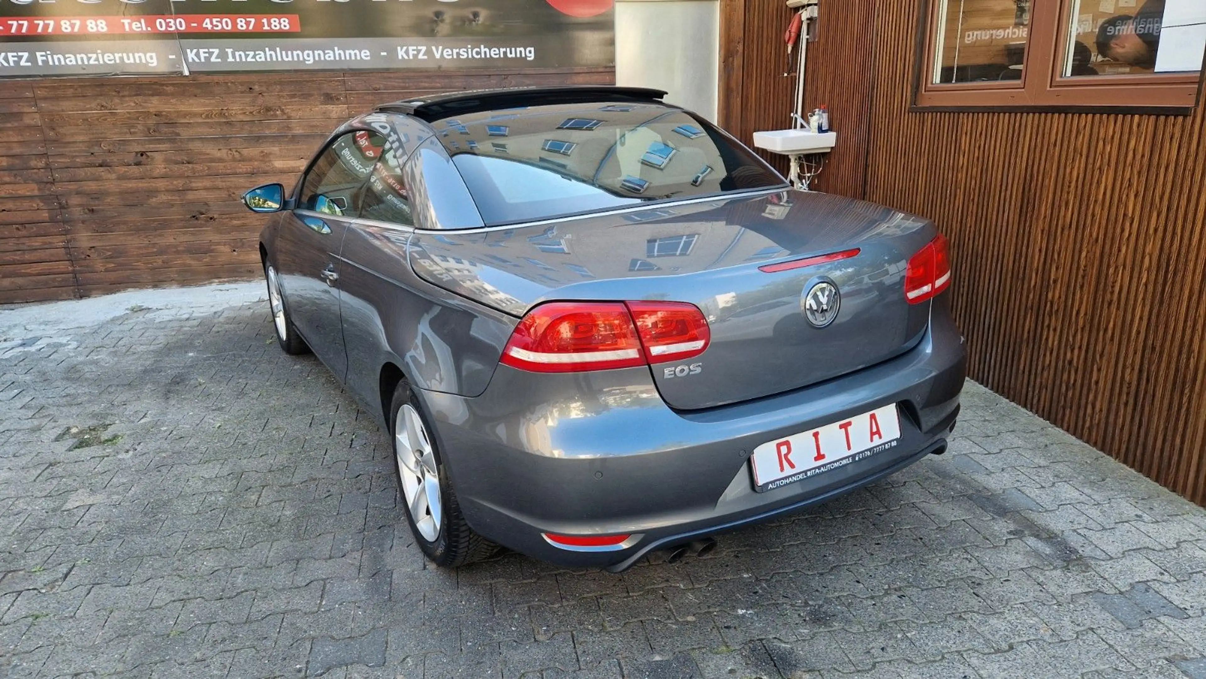 Volkswagen Eos Navi PDC, SHZ, Bluetooth, Volleder, Panorama — photo 6