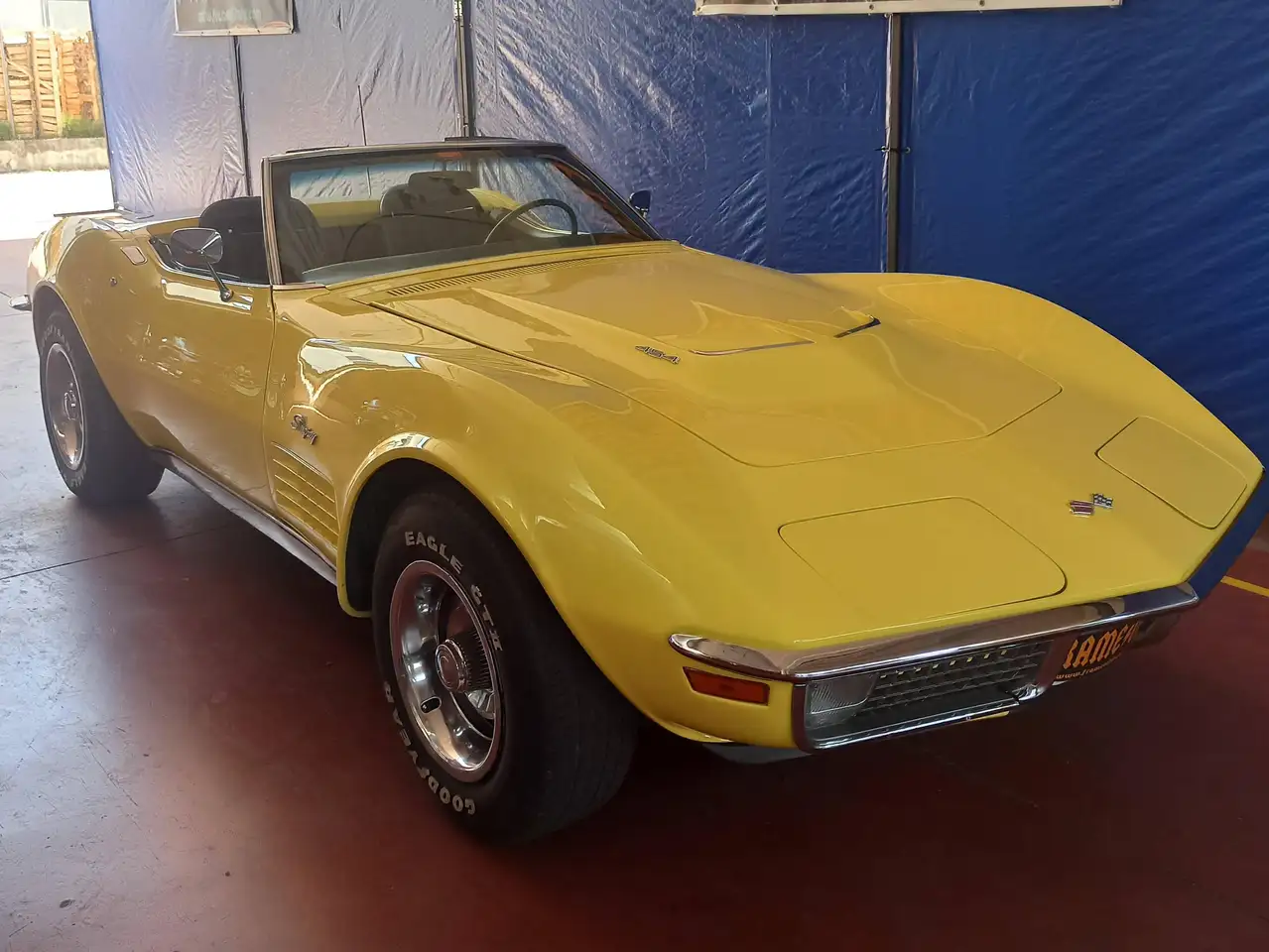 Chevrolet Corvette C3 454 big block cabrio, foto 1