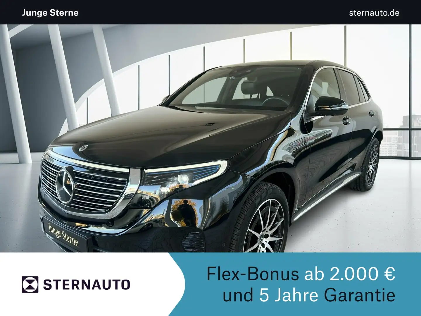 Mercedes-Benz EQC 400 EQC 400 4M SHD/Navi/Distronic/Multibeam/Sitzhzg. Noir - 1