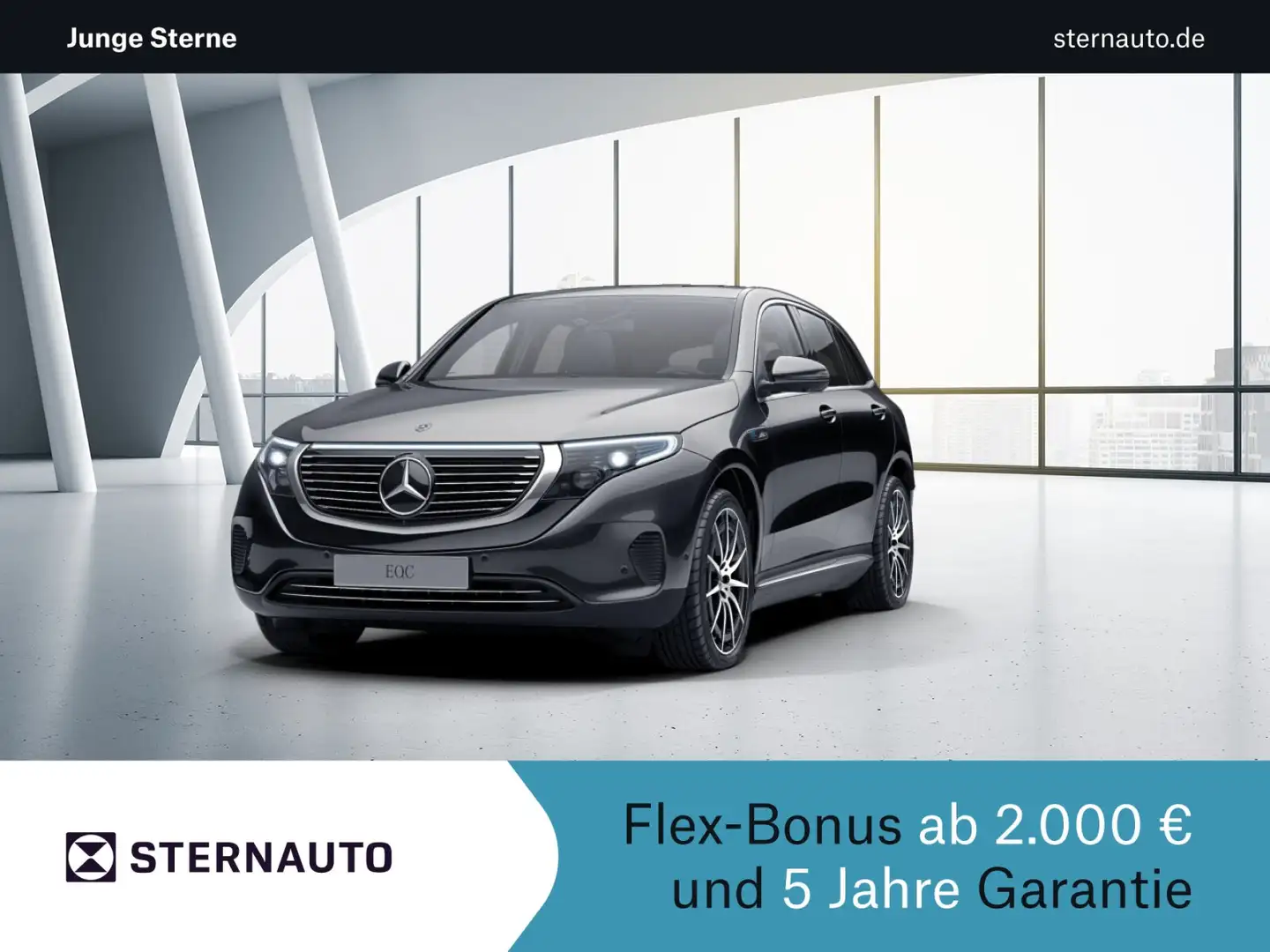 Mercedes-Benz EQC 400 EQC 400 4M SHD/Navi/Distronic/Multibeam/Sitzhzg. Schwarz - 1