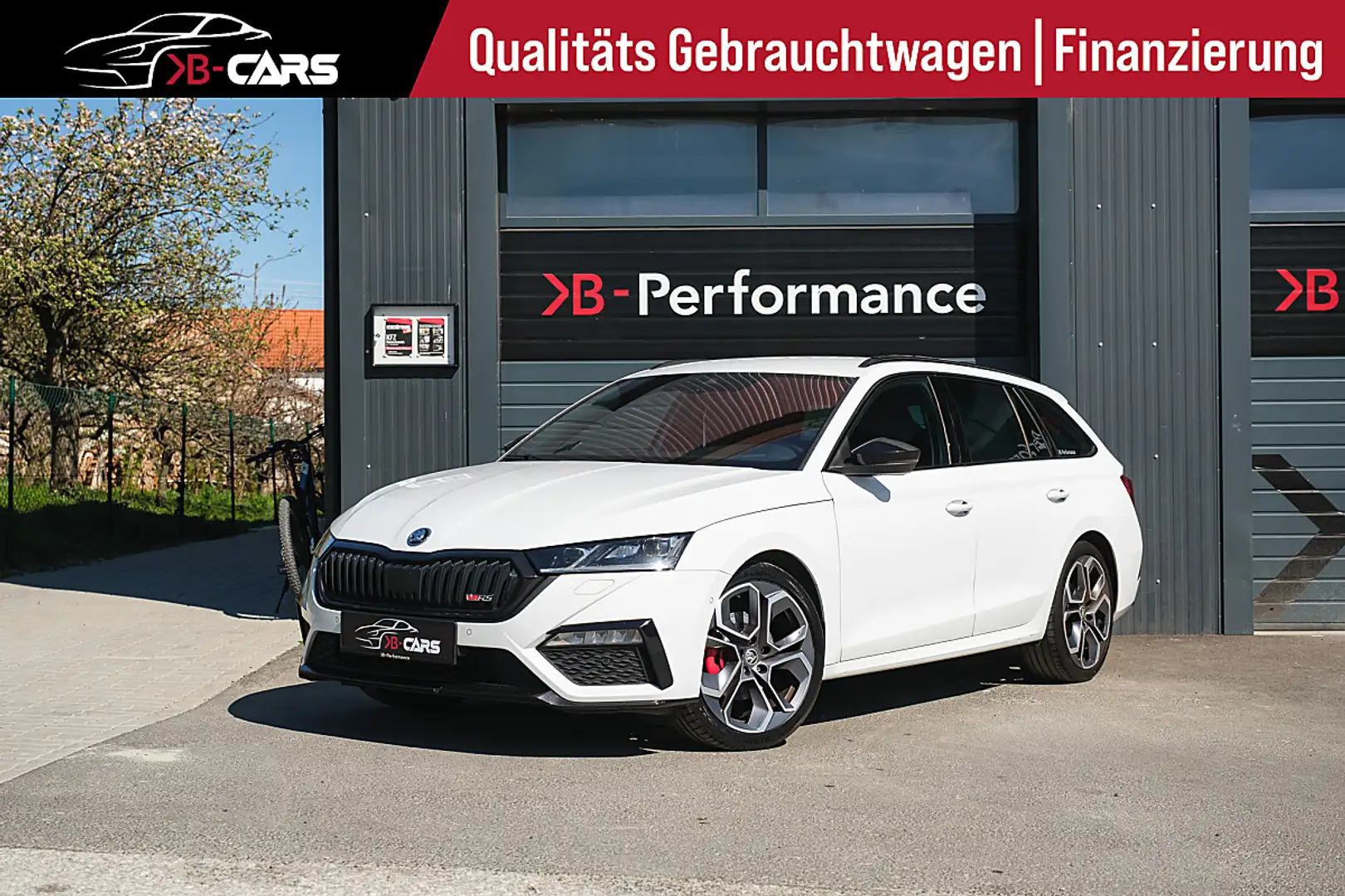 Skoda Octavia Combi 2,0 TDI 4x4 RS DSG MATRIX/DCC/3-ZONEN/SHZ... Weiß - 1