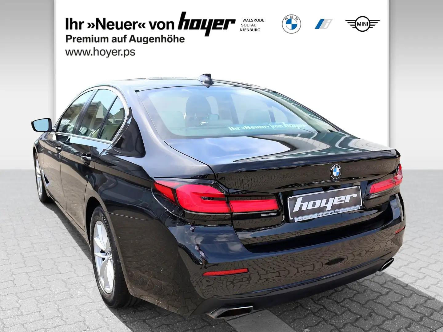 BMW 530 d Limousine HiFi DAB LED WLAN RFK el. Sitze Zwart - 2