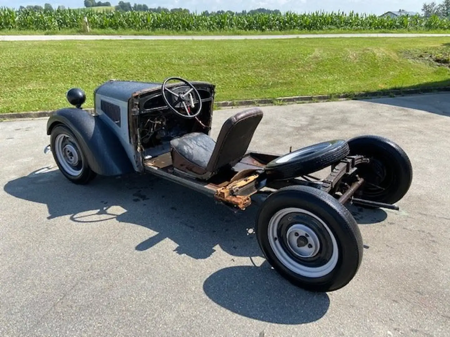 Audi DKW F7-700 Meisterklasse o. Holzkarosserie EZ 1938 Schwarz - 2
