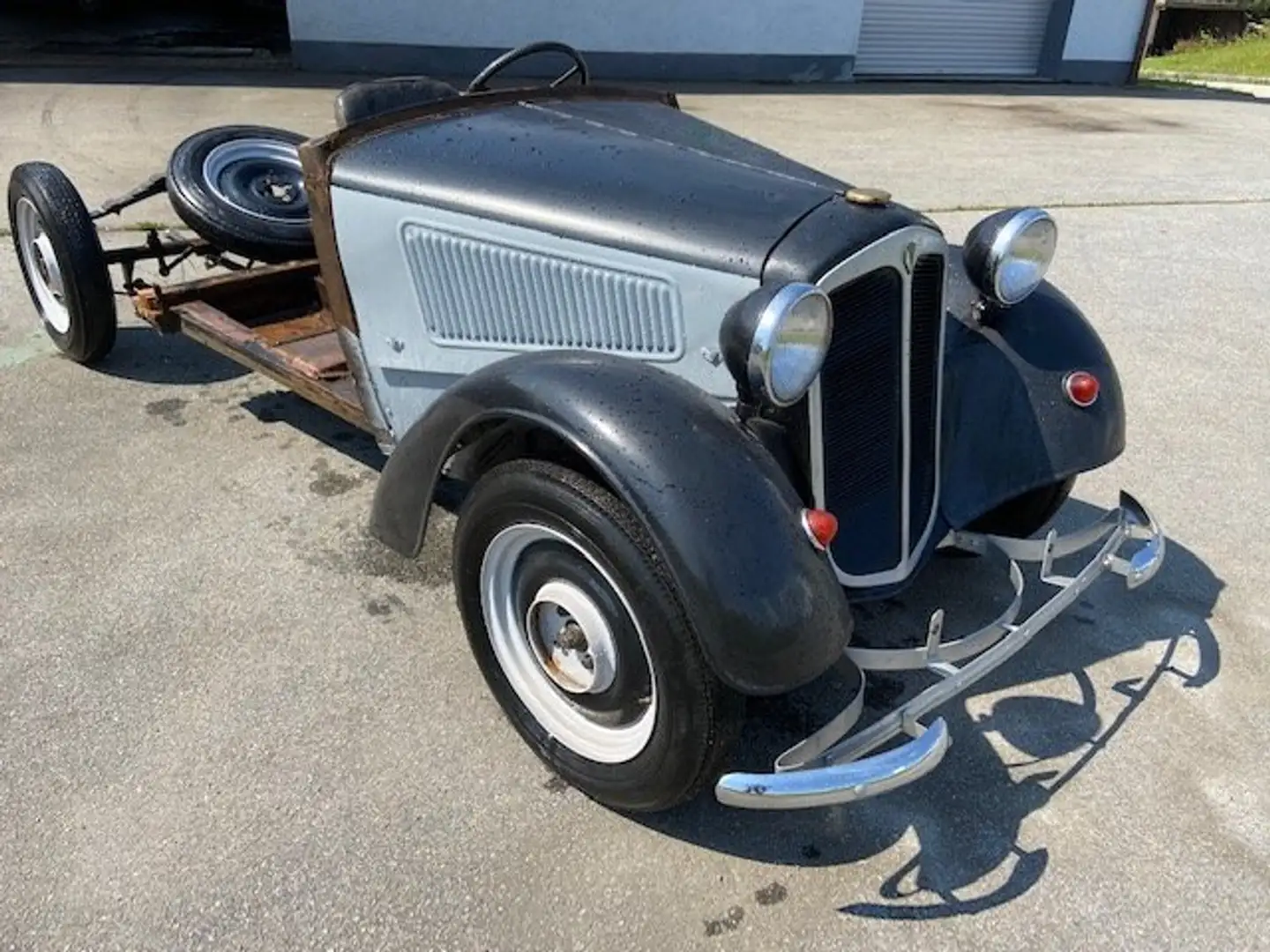 Audi DKW F7-700 Meisterklasse o. Holzkarosserie EZ 1938 Schwarz - 1