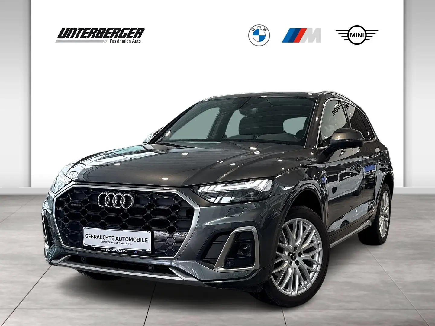 Audi Q5 40 TDI quattro S line Sportpaket RFK AHK PDC Gris - 1