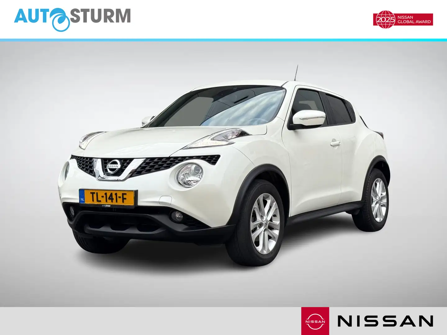 Nissan Juke 1.2 DIG-T S/S N-Connecta NL-Auto incl. Afneembare Wit - 1