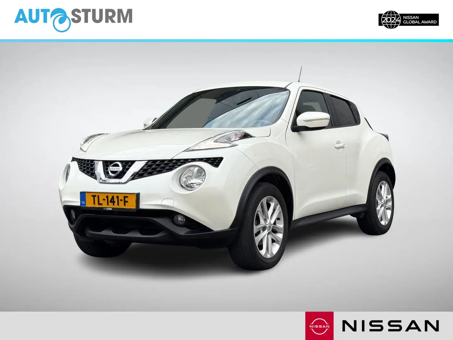 Nissan Juke 1.2 DIG-T S/S N-Connecta NL-Auto incl. Afneembare Blanc - 1