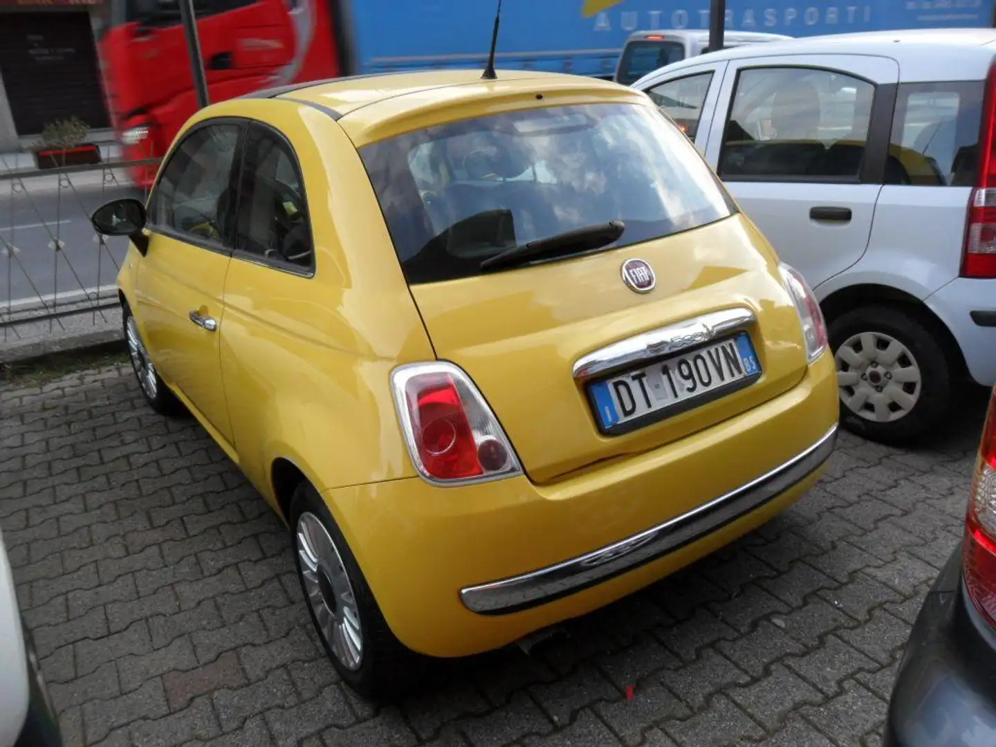 Fiat 500 1.2 Lounge Gelb - 2