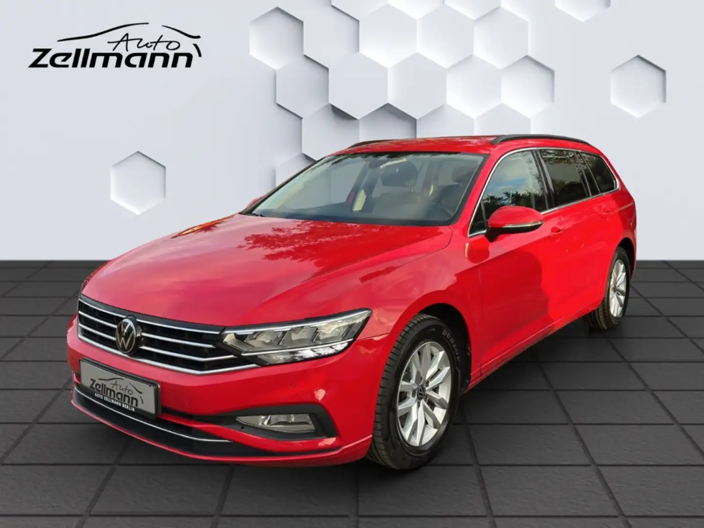 Volkswagen Passat Variant 2.0 TDI Business DSG 90kW LED AHZV Rückfahrkamera Roşu - 1