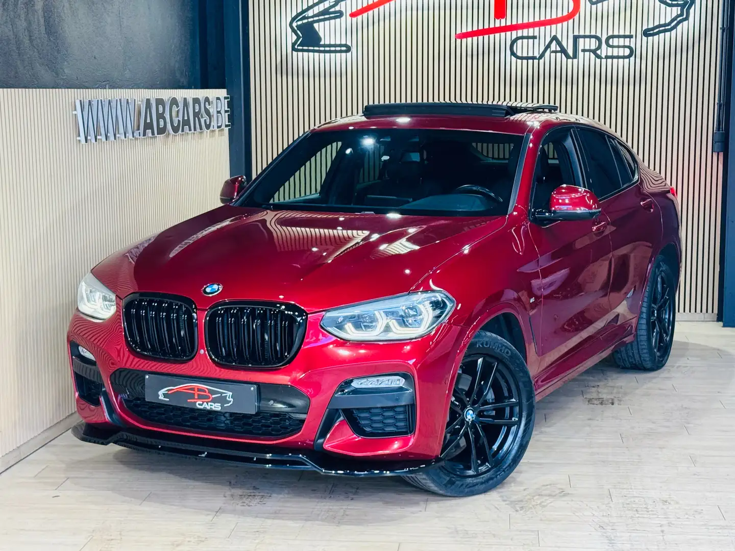 BMW X4 2.0iA xDrive20 * LOOK X4M / PACK M * GAR 12 MOIS * Rood - 2